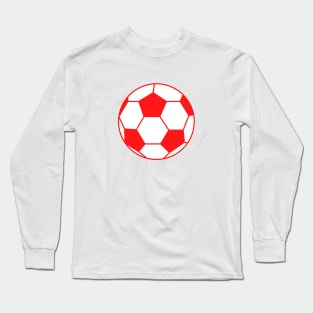 Croatia Flag Football Long Sleeve T-Shirt